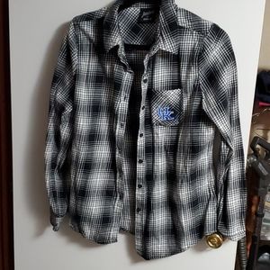 Kentucky Wildcats flannel shirt